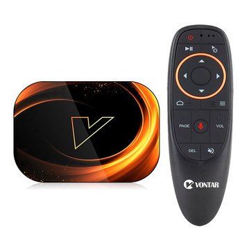 Смарт ТБ приставка VONTAR X3 4/64Gb Voice Control 00000004085 фото