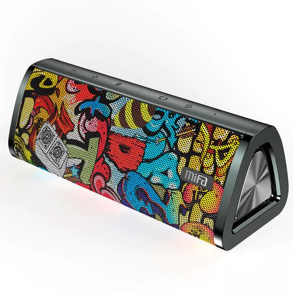 Колонка Mifa A10+ black-graffiti 20 Вт IPX7 Bluetooth 5.0 00000003865 фото