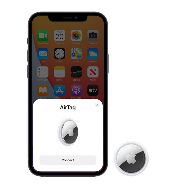 Apple AirTag 1 Pack (MX532) MX532 фото