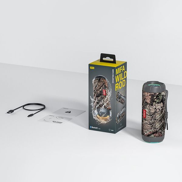 Колонка Mifa WildRod camouflage 30 Вт IP67 Bluetooth 5.3 00000006428 фото