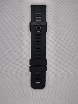 Ремінець для смарт годинника Silicone 22mm black 00000007153 фото