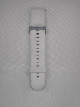 Ремінець для смарт годинника Silicone 22mm white 00000007163 фото