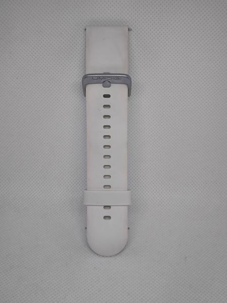 Ремінець для смарт годинника Silicone 22mm white 00000007163 фото